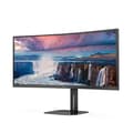 Miniatyrbild 1 av 3: Skärm - AOC - CU34V5C-BK - 3440 x 1440 px - Böjd - HDMI - Inbyggda högtalare