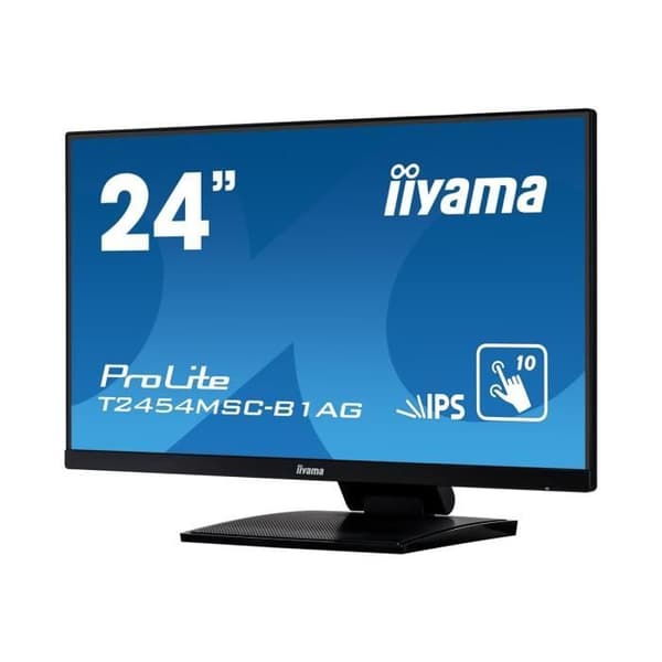 IIYAMA ProLite T2454MSC-B1AG LED-skärm - 23,8" Full HD IPS-pekskärm - HDMI, VGA - Högtalare