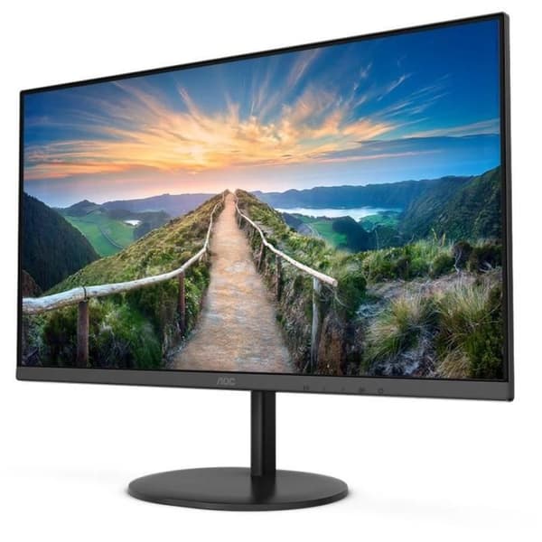 PC-skärm - AOC Q27V4AE - 27" QHD - VA-panel - 4 ms - 75Hz - HDMI / DisplayPort