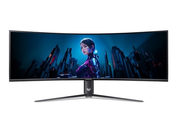 Acer Predator Z57 bmiiphuzx - Z Series - LED-skärm - spel - böjd - 57" (57.1" visbar) - 7680 x 2160 Dual UHD @ 120 Hz - VA - 1000 cd/m² - 3000:1 - Di