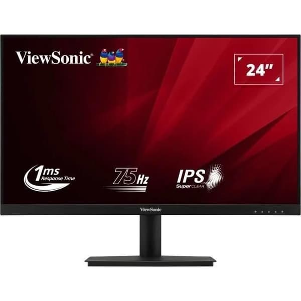PC-skärm - VIEWSONIC - VA240-H-2 - 24 FHD - IPS-panel - 1 ms - 75 Hz - HDMI / VGA Sort