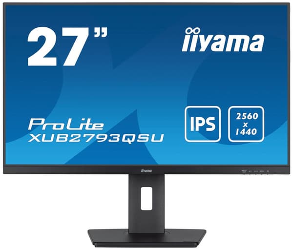 iiyama ProLite XUB2793QSU-B7 Svart