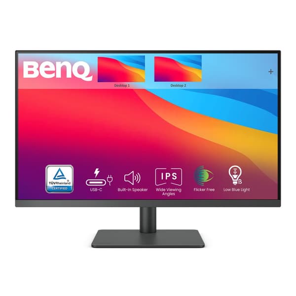 BenQ PD3205U 32" 4K-UHD Designer-Monitor med sRGB und USB-C Svart