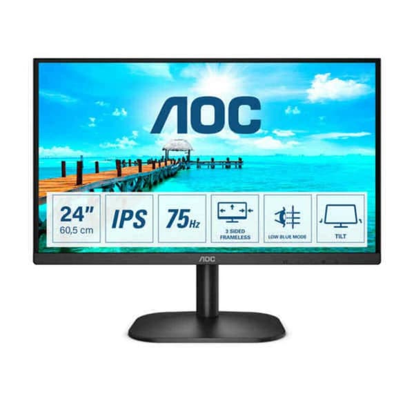 Näyttö AOC 24B2XDA Full HD 24" 23,8" musta