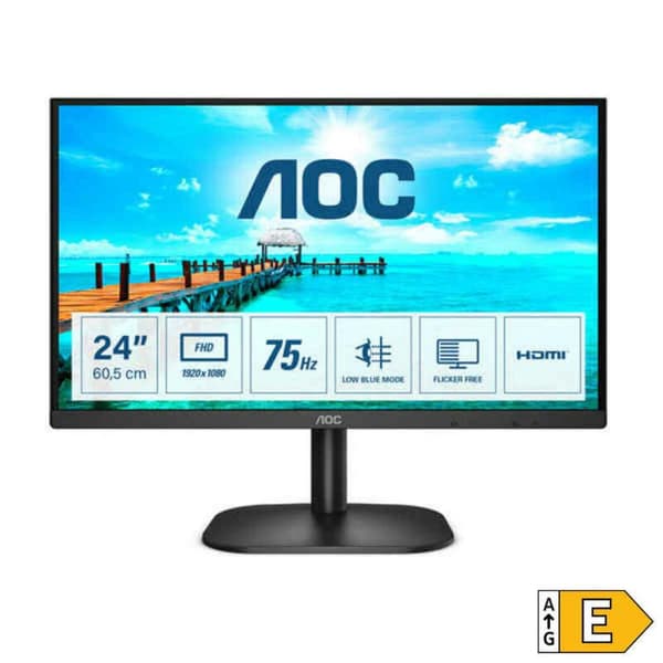 Näyttö AOC 24B2XHM2 23,8" LCD WLED LED VA Flicker free 75 Hz