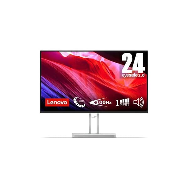 LED-skärm - LENOVO - L24i-4A - 23,8 tum - 1920 x 1080 - Grå - HDMI Grå