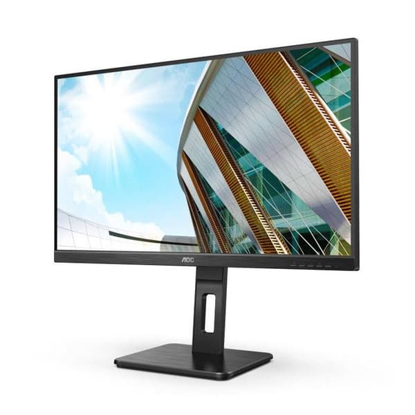 27" AOC U27P2 PC-skärm - 4K Ultra HD - IPS - Svart - 3840 x 2160 pixlar - 16:9