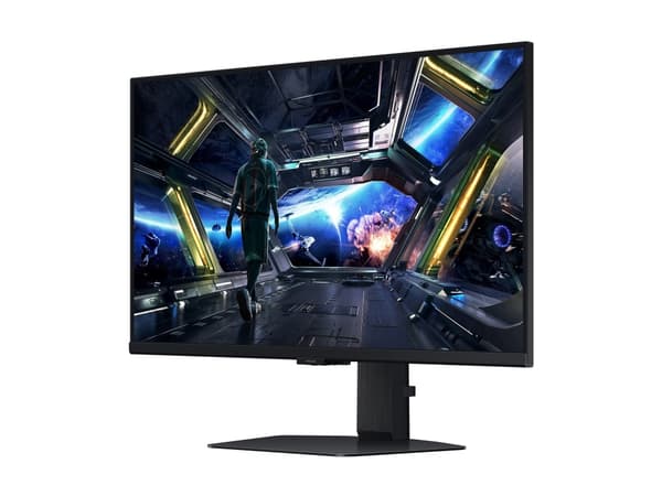 Samsung Odyssey G7 S27DG702EU - G70D Series - LED-skjerm - Smart - gaming - 27" - 3840 x 2160 4K UHD (2160p) @ 144 Hz - Fast IPS - 350 cd/m² - 1000:1 Svart