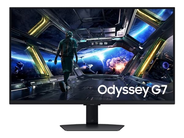 Samsung Odyssey G7 S32DG702EU - G70D Series - LED-skärm - Smart - spel - 32" - 3840 x 2160 4K UHD (2160p) @ 144 Hz - Fast IPS - 350 cd/m² - 1000:1 - Svart