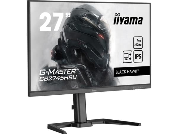 iiyama G-MASTER GB2745HSU-B2, 68,6 cm (27"), 1920 x 1080 pikseliä, Full HD, LED, 1 ms, Musta