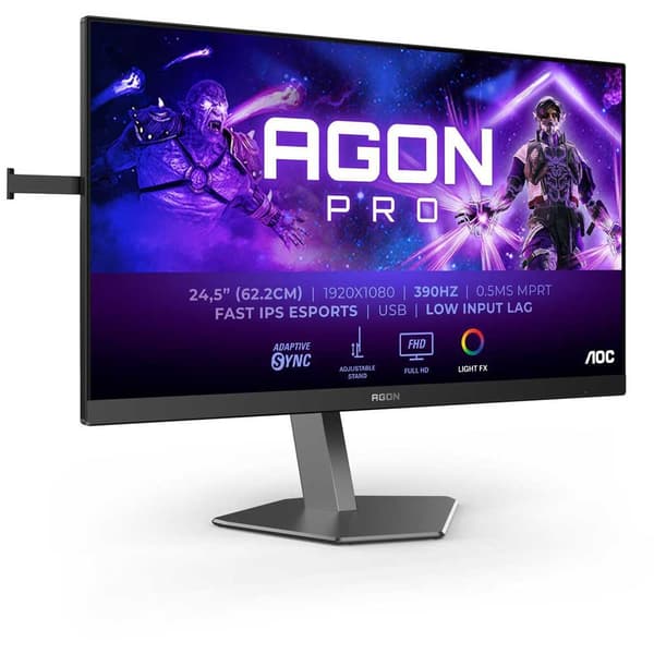 Aoc Ag256fs 24´´ Full Hd Ips Led 390hz Gaming-skärm Svart