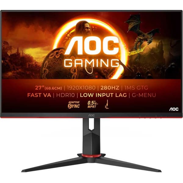 Aoc G2 27g2zn3/bk 27´´ Full Hd Va Led 280hz Pelinäyttö