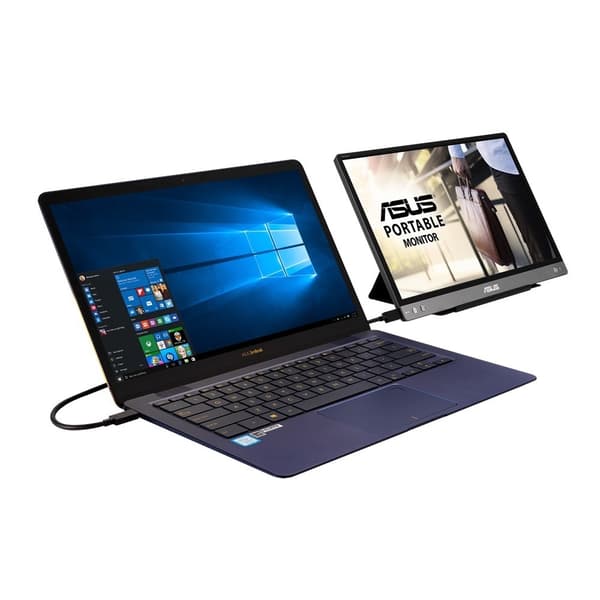 ASUS MB14AC datorskärm 35,6 cm (14") 1920 x 1080 pixlar Full HD Grå