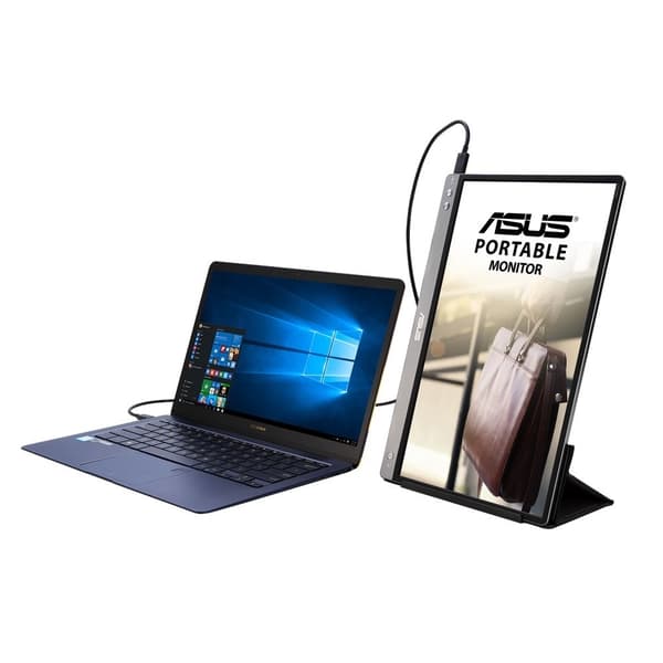 ASUS MB14AC datorskärm 35,6 cm (14") 1920 x 1080 pixlar Full HD Grå