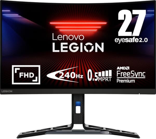 Lenovo Legion R27fc-30 LED-skärm 68,6 cm (27") 1920 x 1080 pixlar Full HD Svart Svart