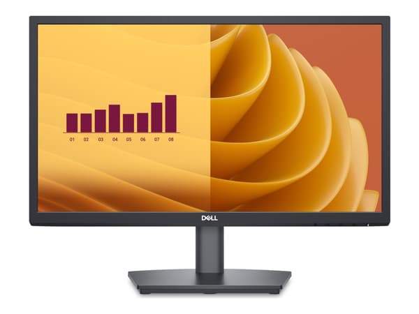 Dell E2225HS - LED-skärm - 22" (21,45" för visning) - 1920 x 1080 Full HD (1080p) @ 75 Hz - VA - 250 cd/m² - 3000:1 - 5 ms - HDMI, VGA, DisplayPort -