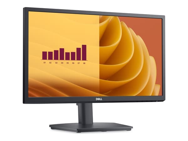 Dell E2225HS - LED-skärm - 22" (21,45" för visning) - 1920 x 1080 Full HD (1080p) @ 75 Hz - VA - 250 cd/m² - 3000:1 - 5 ms - HDMI, VGA, DisplayPort -