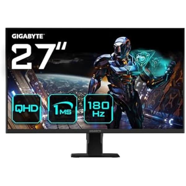 Spelskärm - GIGABYTE - GS27QA - 27" QHD - 180Hz - 1ms - FreeSync - HDR Ready