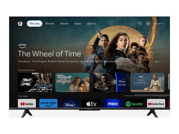 Xiaomi A 2025 43" 4K UHD (2160p) Svart Svart