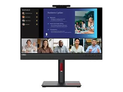 Lenovo ThinkVision T24v-30 24″ 1920 x 1080 Full HD Skärm VGA (HD-15) HDMI DisplayPort 75Hz