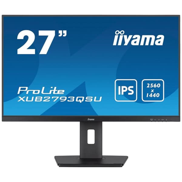 Gaming skærm Iiyama XUB2793QSU-B7 Wide Quad HD 27"