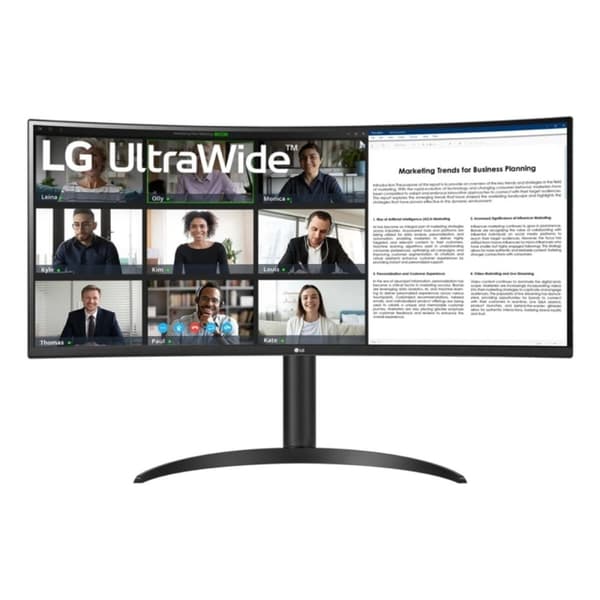 Näyttö LG 34WR55QK-B 4K Ultra HD Wide Quad HD 34" musta