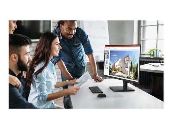Samsung S27D400GAU - S40GD Series - LED-skjerm - 27" - 1920 x 1080 Full HD (1080p) @ 100 Hz - IPS - 250 cd/m² - 1000:1 - 5 ms - 2xHDMI, DisplayPort - Sort
