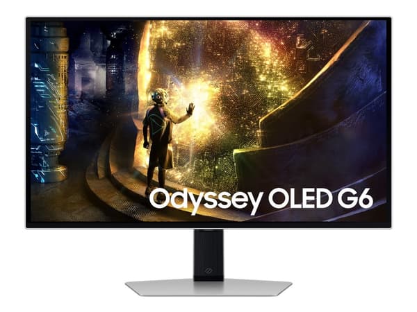 Samsung LS27DG610SUXEN 27" OLED-monitori QHD 2560x1440/16:9/200cd/m2/0.03ms, HDMI, DP | Samsung Hopea