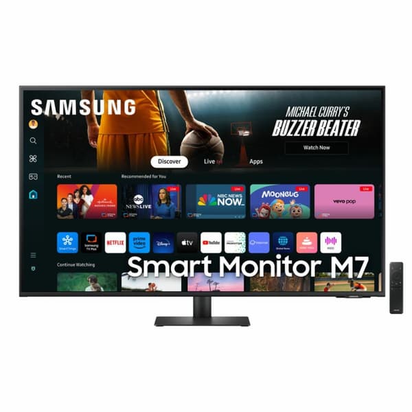 Monitor Samsung M70D 4K Ultra HD 43" Svart
