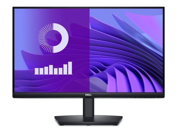 Dell E2425HS - LED-skärm - 24" (23.81" visbar) - 1920 x 1080 Full HD (1080p) @ 75 Hz - VA - 250 cd/m² - 3000:1 - 5 ms - HDMI, VGA, DisplayPort - högt