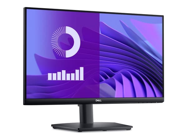 Dell E2425HS - LED-skärm - 24" (23.81" visbar) - 1920 x 1080 Full HD (1080p) @ 75 Hz - VA - 250 cd/m² - 3000:1 - 5 ms - HDMI, VGA, DisplayPort - högt