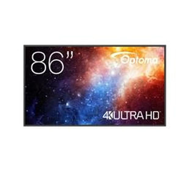 Videovägg Monitor Optoma H1F2C0HBW101 4K Ultra HD 86" Svart