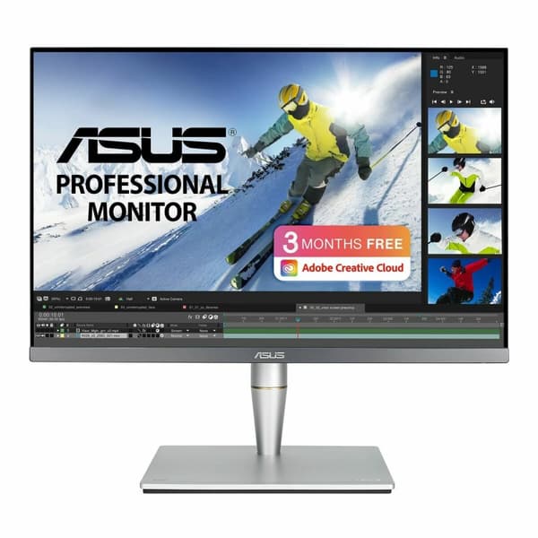 Monitor Asus PA24AC WUXGA Silver