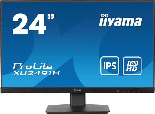 iiyama ProLite XU2491H-B1 24" IPS-skärm, 1920 x 1080 Full HD, 100 Hz, 0,5 ms Svart