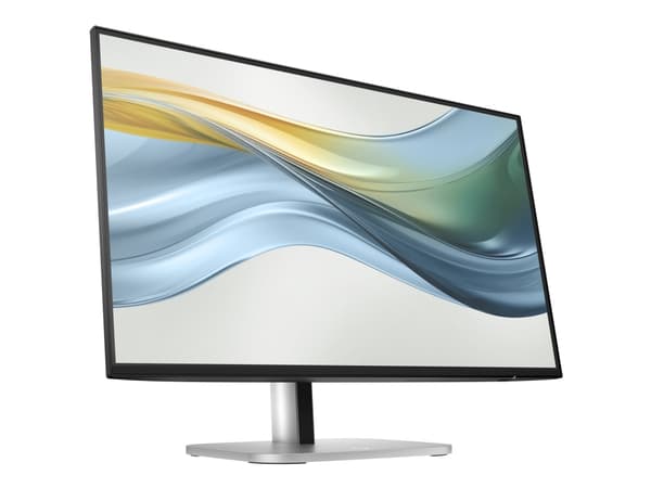 HP Series 5 Pro 23.8 inch FHD USB-C Monitor - 524pu, 60.5 cm (23.8"), 1920 x 1080 pixels, Full HD, LCD, 5 ms, Black, Silver