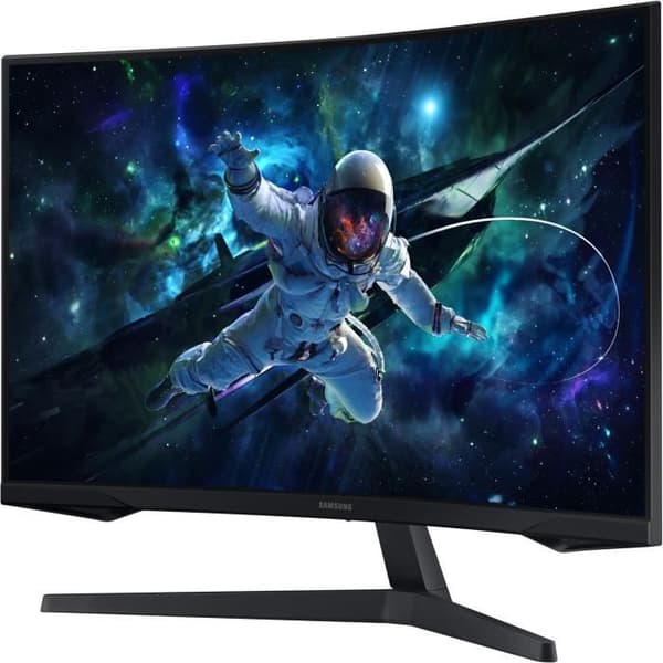 PC-skärm - SAMSUNG - ODYSSEY G55C - 27" 165Hz - VA-panel - 1 ms - HDMI / DisplayPort