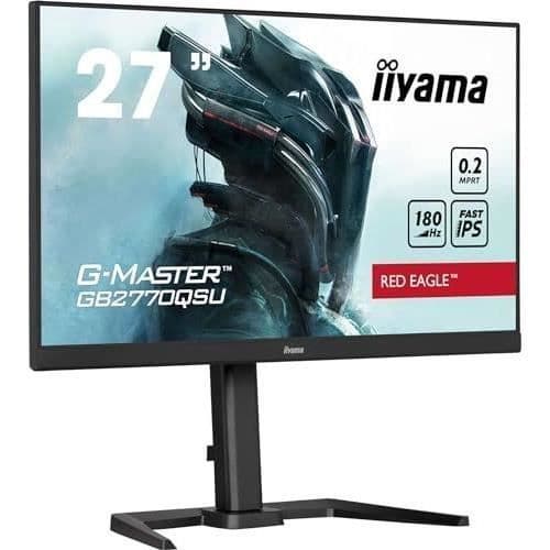 PC-skärm - IIYAMA - GB2770QSU-B6 - 27" IPS 2560 x 1440 - 0,2ms - 180Hz - HDMI DP - Svart