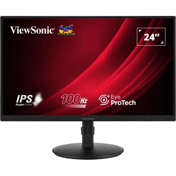 Skærm ViewSonic 24" IPS Full HD Sort