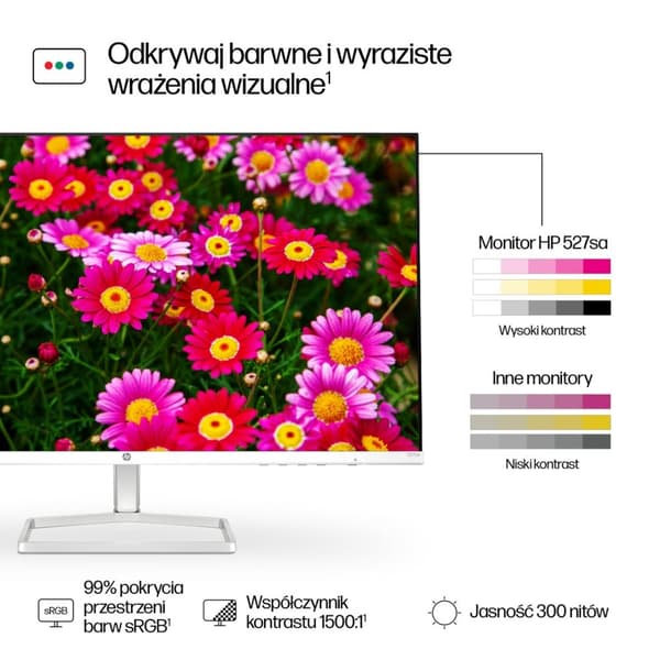 HP LED IPS MONITOR 27" 527sa (94F48E9) 100Hz