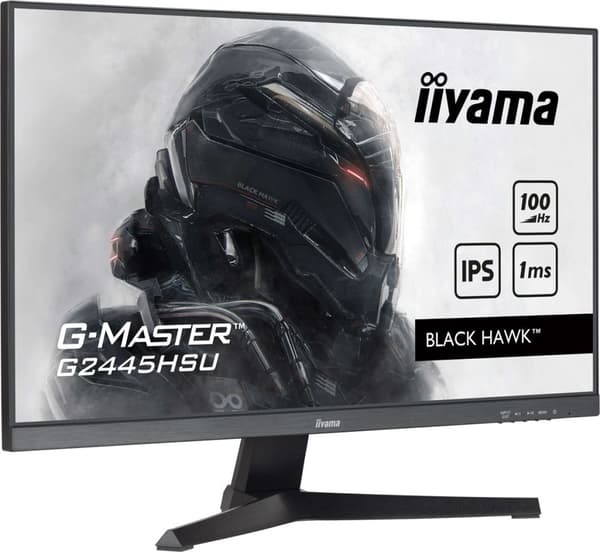 iiyama G-MASTER G2445HSU-B2 computerskærm 61 cm (24") 1920 x 1080 pixels Full HD LCD Sort