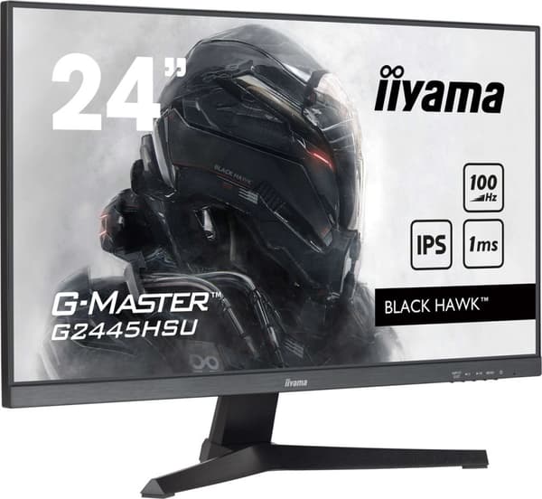 iiyama G-MASTER G2445HSU-B2 computerskærm 61 cm (24") 1920 x 1080 pixels Full HD LCD Sort