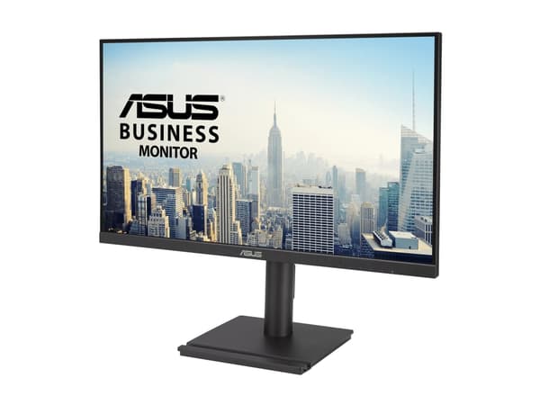 ASUS - LED-skjerm - 27" - 1920 x 1080 Full HD (1080p) @ 100 Hz - IPS - 300 cd/m² - 1000:1 - 1 ms - HDMI, VGA, DisplayPort - høyttalere - svart