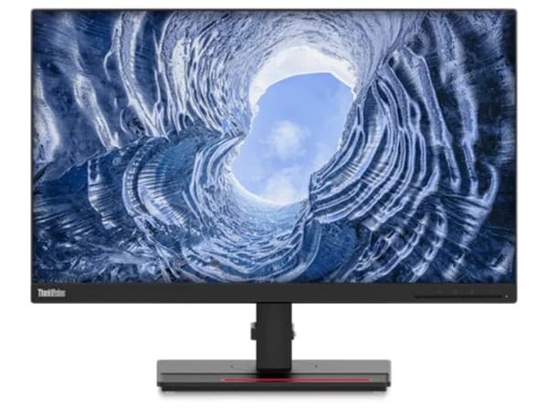Kunnostettu Lenovo T24I-20 23,8 1920 x 1080 (Full HD) VGA (HD-15) HDMI DisplayPort Pivot -monitori (kääntyvä)