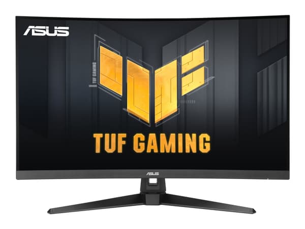 ASUS TUF Gaming VG27WQ3B - LED-skjerm - gaming - kurvet - 27" - 2560 x 1440 QHD @ 180 Hz - Fast VA - 300 cd/m² - 5000:1 - HDR10 - 0.5 ms - 2xHDMI, Di Sort