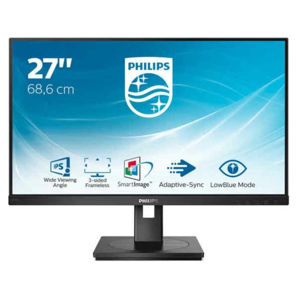Näyttö Philips 272S1AE/00 27" IPS LCD Flicker free 75 Hz musta