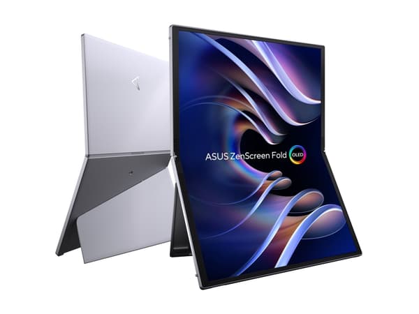 ASUS ZenScreen Fold OLED MQ17QH - OLED-skjerm - 17.3" - portabel - 2560 x 1920 QHD @ 60 Hz - 500 cd/m² - 1000000:1 - DisplayHDR 500 True Black - 0.2