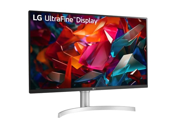 LG UltraFine 32UN650K-W - LED-skjerm - 32" (31.5" synlig) - 3840 x 2160 4K UHD (2160p) @ 60 Hz - IPS - 350 cd/m² - 1000:1 - DisplayHDR 10 - 5 ms - 2x