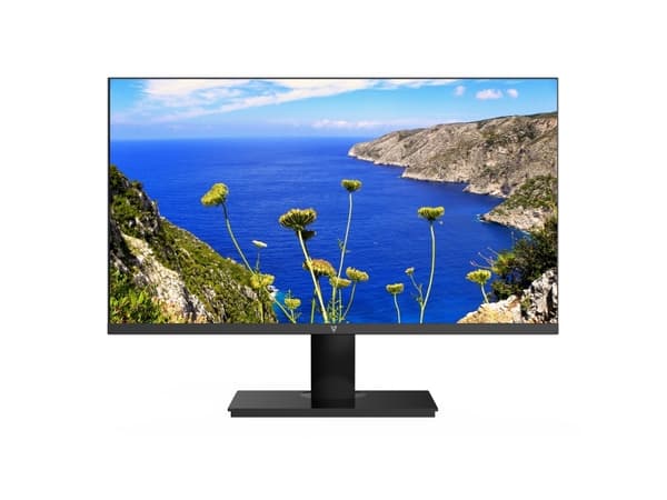 V7 L238V1-E - LED-skärm - 24" (23.8" visbar) - 1920 x 1080 Full HD (1080p) - IPS - 250 cd/m² - 1000:1 - 5 ms - HDMI, VGA, DisplayPort - högtalare - s
