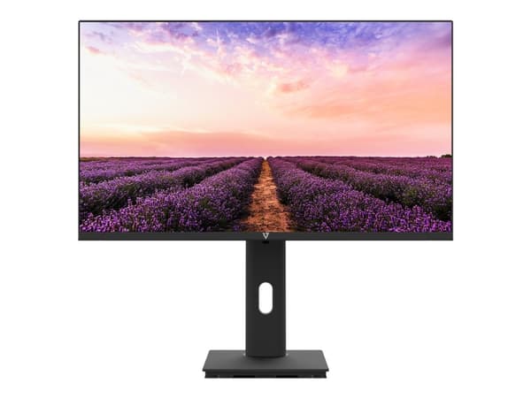 V7 L270V1-HAS-E - LED-näyttö - 27" - 1920 x 1080 Full HD (1080p) - IPS - 250 cd/m² - 1000:1 - 5 ms - HDMI, VGA, DisplayPort - kaiuttimet - mustat - m musta