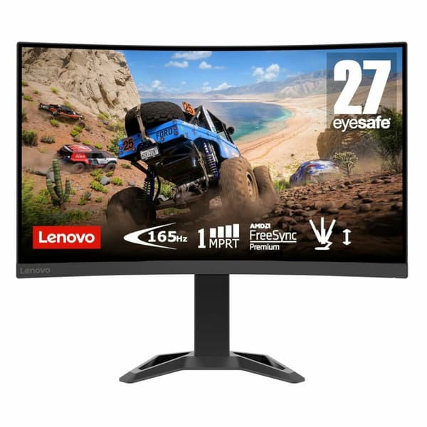 Monitor Lenovo 27" 165 Hz Svart